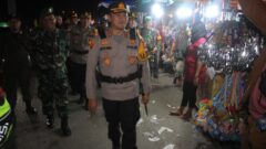 Terlindungi: Kapolres Bengkalis Pimpin Patroli Gabungan Pengamanan Tahun Baru