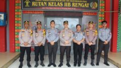 Rutan Rengat Terima Kunjungan Kabidkum Polda Riau Bahas Kesiapan Pemilu 2024 TPS Khusus